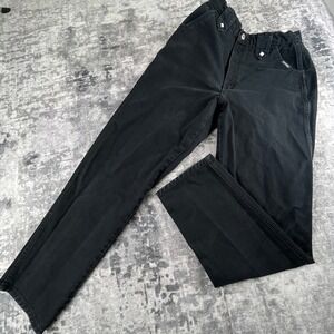 Vtg Rockies Womens 32/13 High Waist 90s Black Studded Western Y2K Mom Jean Boho